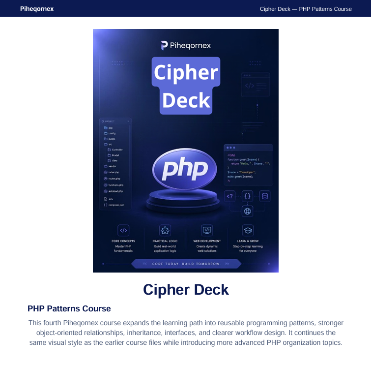 cipher deck course